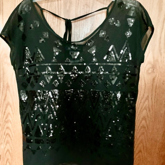 INC sequinned blous - Picture 3 of 3